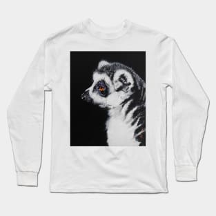 Lucy Lemur - Cute Animal Long Sleeve T-Shirt